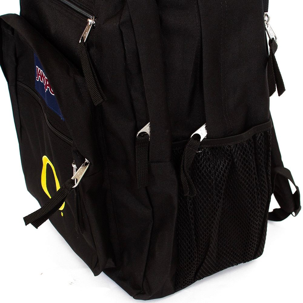 Classic Oregon O, JanSport, Black, Backpack, Polyester, Accessories, Unisex, L2, Big Student, 952432